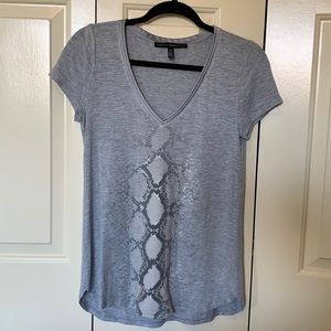 WHBM SNAK SKIN TEE